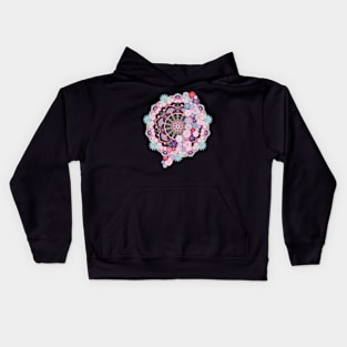 Floral Mandala Kids Hoodie